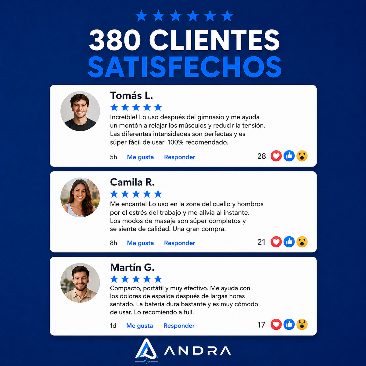 Mini masajeador muscular | Alivia dolores y relaja tensiones