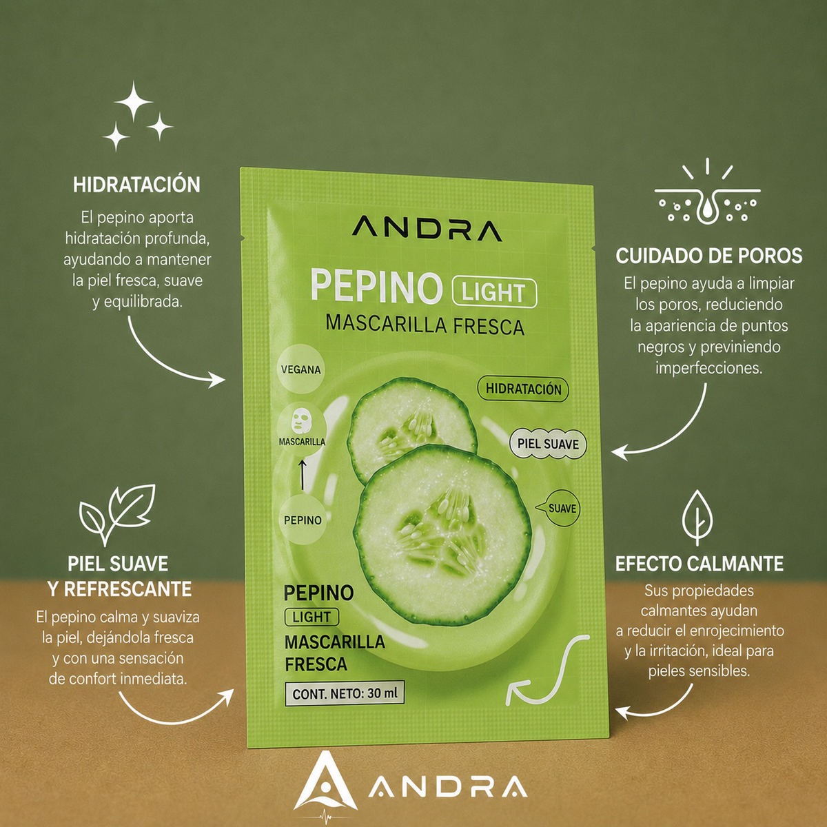 Mascarilla Facial | Limpia, purifica e hidrata la piel