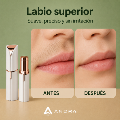 Depilador Facial Portátil | Elimina vellos sin dolor