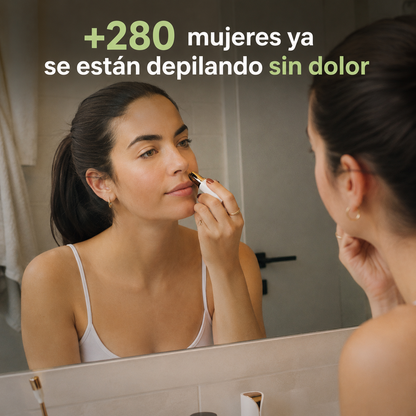 Depilador Facial Portátil | Elimina vellos sin dolor