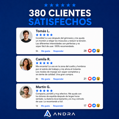 Mini masajeador muscular | Alivia dolores y relaja tensiones