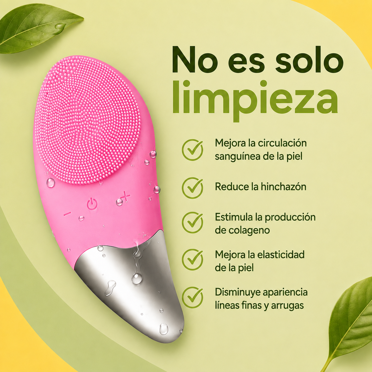 Limpiador Facial | Remueve imperfecciones, arrugas e hinchazón